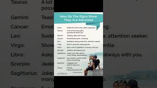 Astrology  Attraction of Zodiac Signs [upl. by Larry]