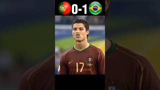 The Day Portugal Knockout Brazil  Semi Final World Cup Imaginary football ronaldo [upl. by Fesoj]