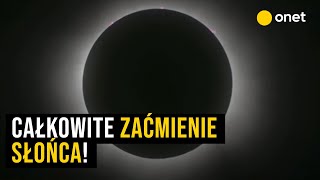 Całkowite zaćmienie Słońca w Ameryce Północnej [upl. by Euqirne928]