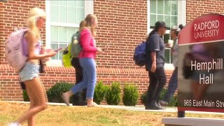 Radford University seeing 31 increase in new students [upl. by Karrah]