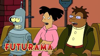 FUTURAMA  Season 2 Episode 18 Protesting Popplers  SYFY [upl. by Hartill]