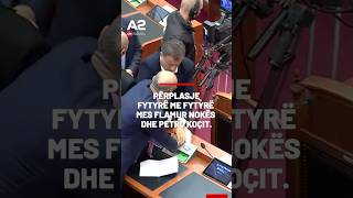 Përplasje fytyrë me fytyrë mes Flamur Nokës dhe Petro Koçit [upl. by Ecirahc192]