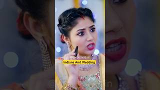 Indians And Wedding  Shadi Ka Ghar  Ladke Wale  Girls After Marriage shorts [upl. by Aiykan]