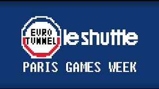 Go Paris Games Week with Eurotunnel Le Shuttle [upl. by Alecram75]