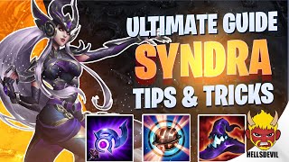 WILD RIFT  ULTIMATE SYNDRA GUIDE  TIPS amp TRICKS  Guide amp Build [upl. by Sherrard]