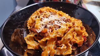 Echtes Ragú alla Bolognese aus dem Multikocher  Heißluftfritteuse Ninja Speedi [upl. by Nner]