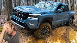 2023 Nissan Frontier PRO4X Off Road Review [upl. by Grae858]