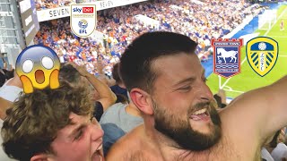 LEEDS FANS CARNAGE IN 7GOAL THRILLER😍😱 Ipswich Town 34 Leeds United  202324 [upl. by Annavoig309]