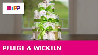 Windeltorte selber machen DIY Anleitung zum Basteln  HiPP [upl. by Llenrac]