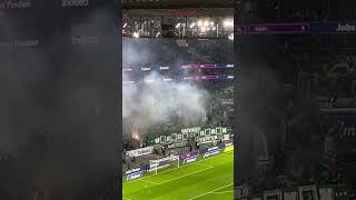 Werder Bremen Ultras Pyro Show at Bundesliga Match vs Eintracht Frankfurt [upl. by Grevera]