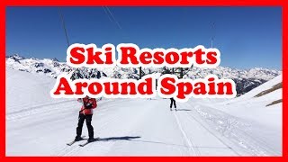 The 5 Best Ski Resorts Around Spain  Europe Skiing Guide [upl. by Bauske]