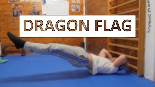 DRAGON FLAG  Learn Your First Dragon Flag PROGRESSIONS [upl. by Kendra]