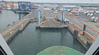 Onboard Oscar Wilde arriving at Dublin 8th May 2024 [upl. by Corabelle]