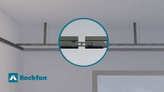 Rockfon® Spanair® Torsion Spring Exterior Installation Video  UL Construction No 696 and 697 [upl. by Alesiram]