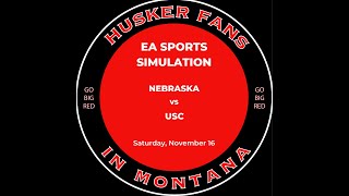 NEBRASKA vs USC EA Sports College Football 25 Game Simulation [upl. by Queri153]