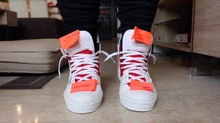 OFF WHITE SNEAKERS REVIEW OFF COURT 30 [upl. by Netti]