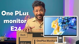 OnePlus Monitor E 24 Unboxing and First Impressions [upl. by Oicnaneb175]