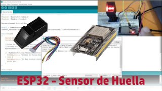 Control de Huellas con ESP32 y Arduino Guía Fácil 🖐️🔒  Sensor Dactilar [upl. by Rehpotsirc]