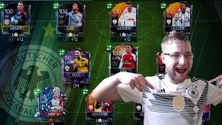 FIFA Mobile 18 World Cup Squad Builder Full German National Squad [upl. by Matthaeus]