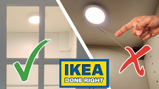 How To Install Ikea Mittled LED Spotlights [upl. by Lledniuq997]