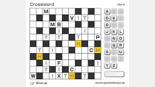 Crossword Puzzle  Gameplay [upl. by Ubald186]