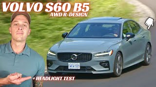 2022 Volvo S60 Review Testing the brakes headlights amp new B5 engine [upl. by Agnesse]