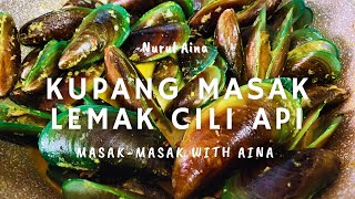 Cara Memasak Kupang Masak Lemak Cili Api Versi Tak Pedas [upl. by Othilie]