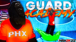 GUARD ACADEMY 2K22 DRIBBLE TUTORIAL  JUMPSHOT  PLAYMAKING amp SHOOTING BADGES  BEST DRIBBLE MOVES [upl. by Ramu692]