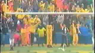 1983 Michigan vs Iowa  Bob Bergerons FG [upl. by Erlond]