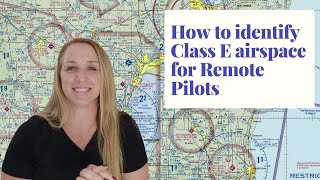 How to identify class E airspace on a VFR sectional chart  Airspace for Drone Pilots  FAA Part 107 [upl. by Nillad]