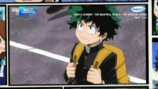 My Hero Academia Animax India HD promo [upl. by Ten]