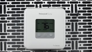 How to navigate and use the T1 Pro thermostat  Resideo [upl. by Nguyen]