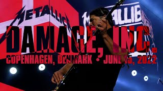 Metallica Damage Inc Copenhagen Denmark  June 15 2022 [upl. by Neddie956]