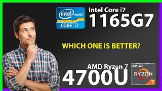 INTEL Core i7 1165G7 vs AMD Ryzen 7 4700U Technical Comparison [upl. by Anders]