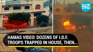 On Cam Hamas Traps Israeli Soldiers In House Blows It Up 1 IDF Tank Destroyed Every Hour  Gaza [upl. by Ittocs]