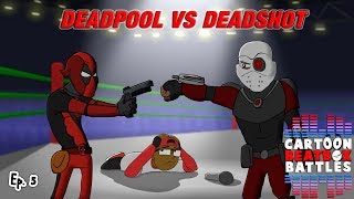 Deadpool Vs Deadshot  Cartoon Beatbox Battles [upl. by Zalea]