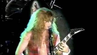 MEGADETH  1st day of 1992 US CTE tour TV Special live amp interviews PART 23 [upl. by Drummond]