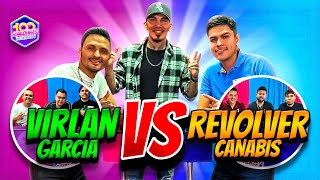 100 SINALOENSES DIJERON🤑  VIRLAN GARCÍA vs REVÓLVER CANABIS ft MONTANA [upl. by Wilscam]