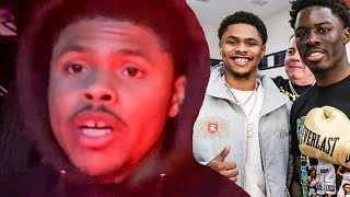 Shakur Stevenson TRUTH on BEEF with Richardson Hitchins amp FRACTURED Friendship [upl. by Winslow]