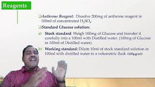 Carbohydrate Estimation by Anthrone Reagent [upl. by Mccreary]