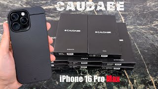 iPhone 16 Pro Max Caudabe Case Review  Ultimate GRIP with Minimalistic Feel [upl. by Balbinder]