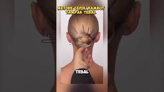 cepol rambut tampak tebal napitufamily hairstyle stylerambut hair [upl. by Milstone]