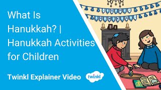 What is Hanukkah  Hanukkah Activities for Children [upl. by Wollis]