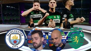 Sporting Lizbon vs Man City Post Match analysis [upl. by Eselrahc]