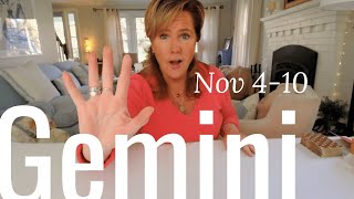 GEMINI  A Catalyst MOMENT  Weekly November 2023 Zodiac Tarot Reading [upl. by Chernow344]