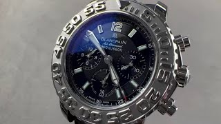 Blancpain Air Command Flyback Chronograph 2285F113064B Blancpain Watch Review [upl. by Healey]