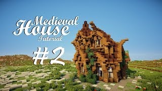 Minecraft Tutorial  Medieval House Part 2 Roofing  Design 1 [upl. by Bellina279]