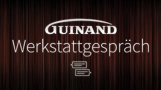 Guinand Werkstattgespräch [upl. by Elleined241]