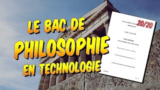 Philosophie  Méthode  Comment réussir le bac de philosophie en technologie ancien bac [upl. by Oflunra]