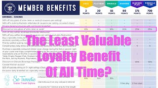 The Cruise Industrys Least Valuable Loyalty Benefit  Royal Caribbean [upl. by Meelak821]